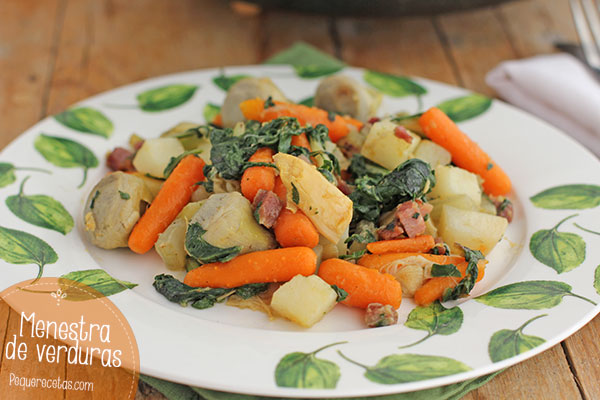menestra de verduras receta