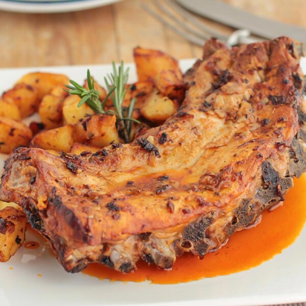 costillas al horno receta