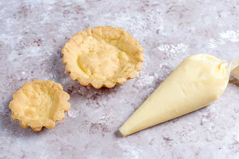 como rellenar tartaletas con lemon curd