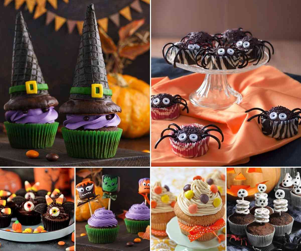Moules à Muffins Papier Halloween – Lot De 150, 6 Motifs, Décoration Fête | Pour Cupcakes, Bonbons, Pas Pour Cuisson
