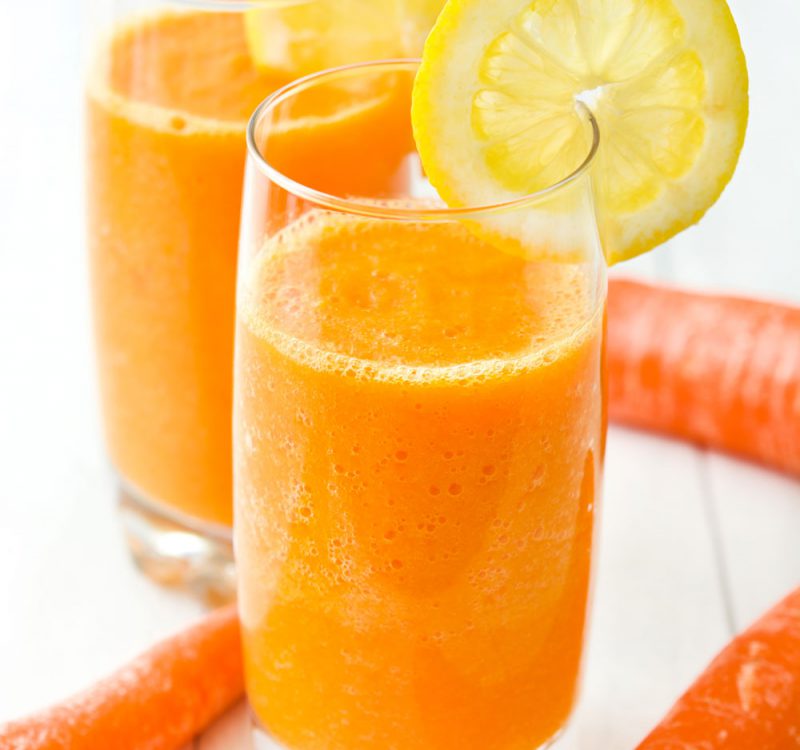 receta de zumo de zanahoria