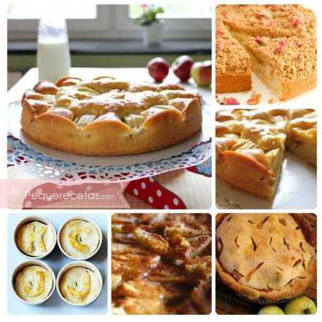 5 recetas de tarta de manzana