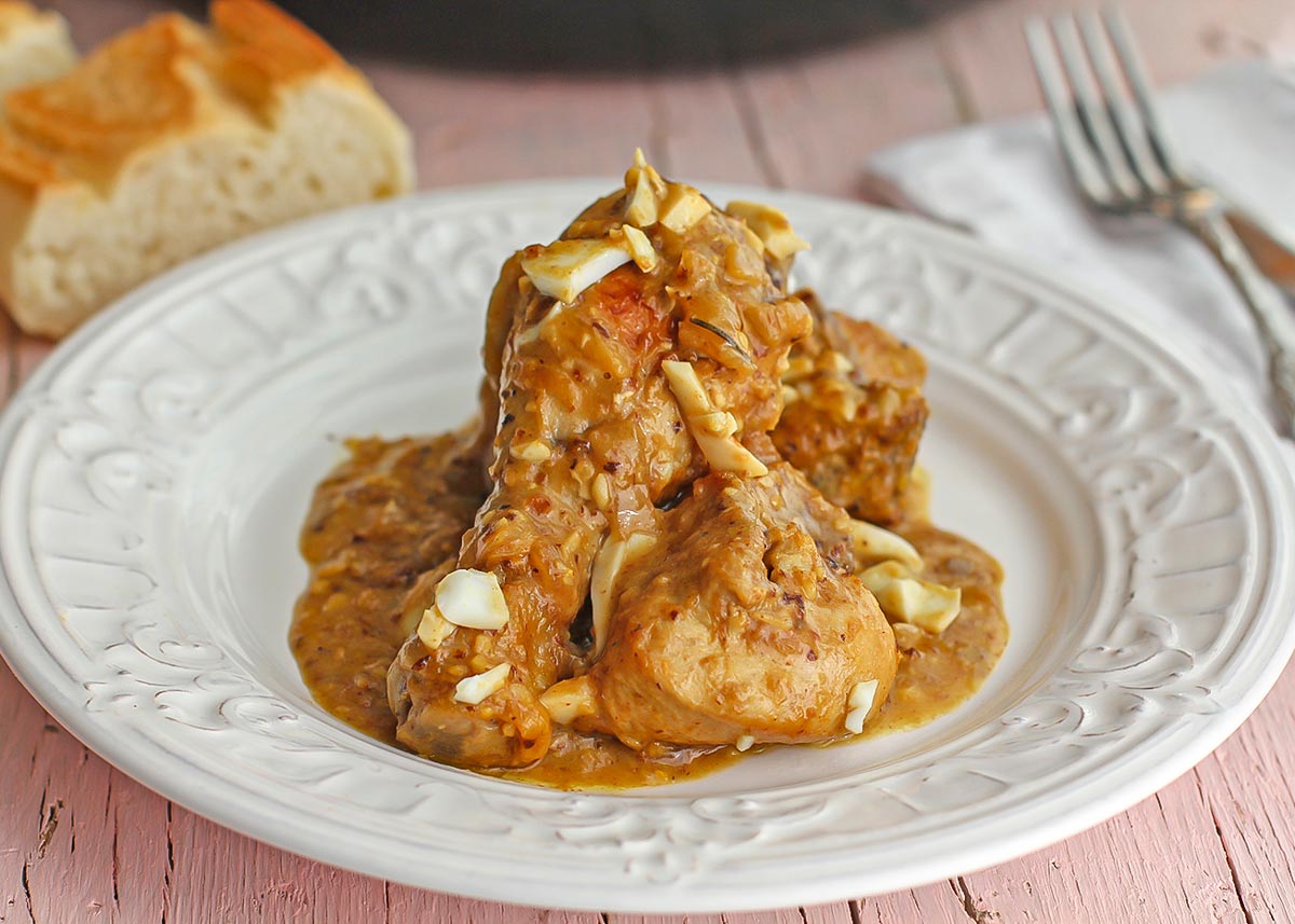 pollo en pepitoria receta tradicional