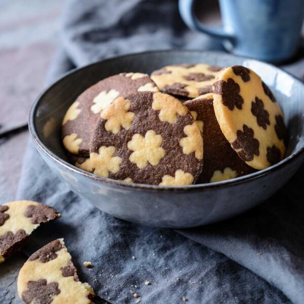 galletas de mantequilla y chocolate