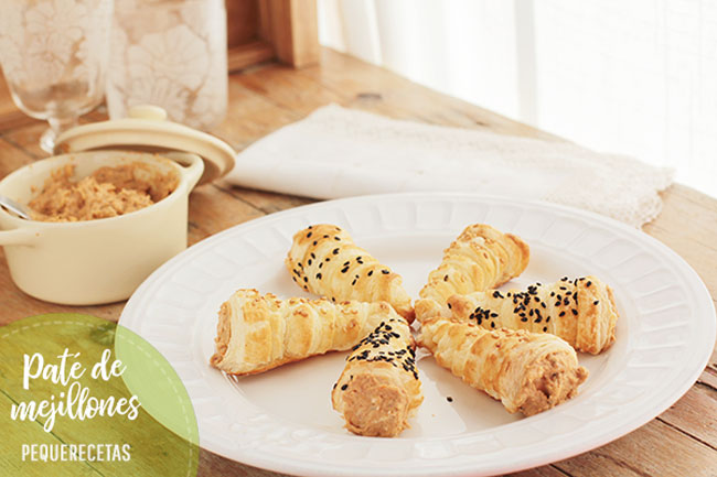 receta de paté de mejillones y atun