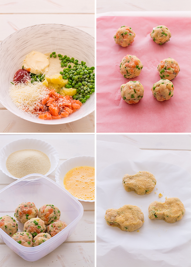 paso a paso nuggets de pescado