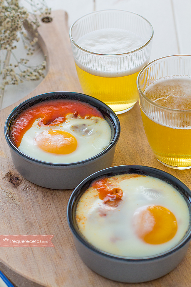 Huevos Al Plato Receta