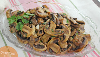garlic mushrooms recipe