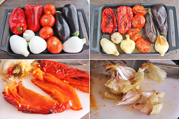 Escalivada de verduras ingredientes