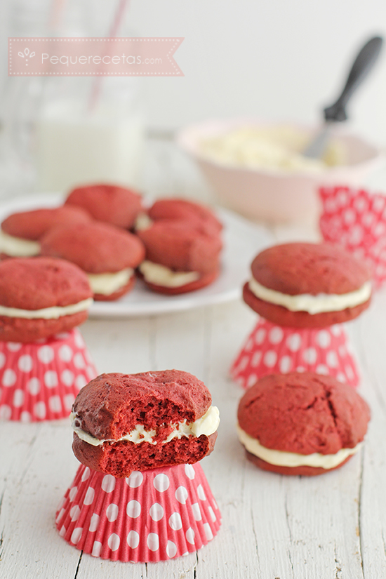 Galletas Red Velvet Cookies