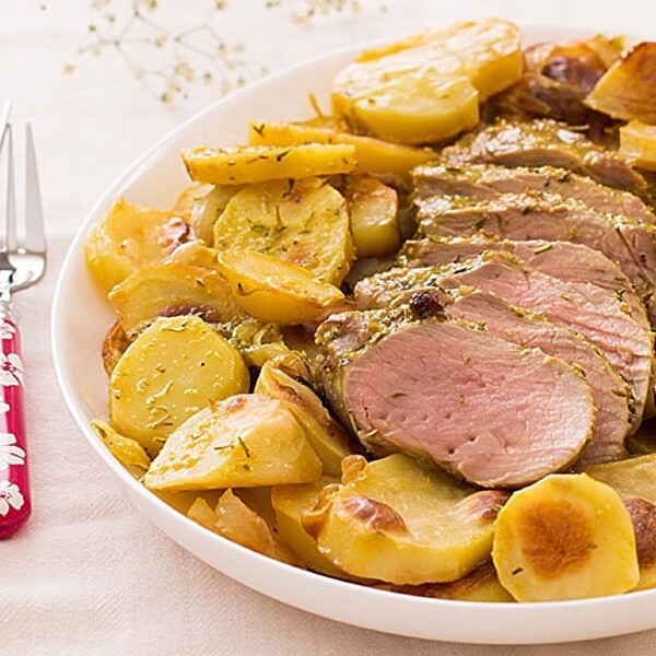 lomo de cerdo al horno receta