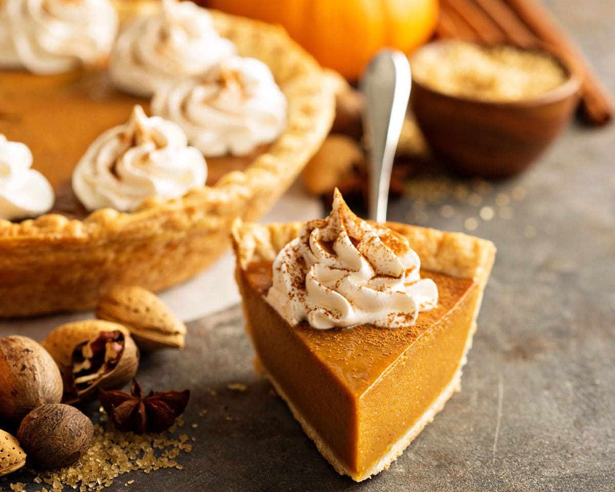 pumpkin pie receta