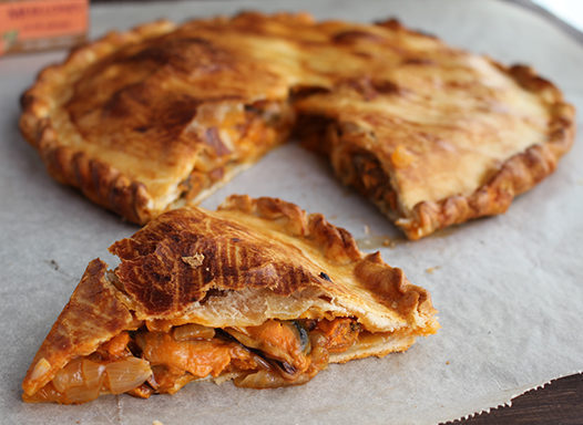 receta de empanada de mejillones en escabeche