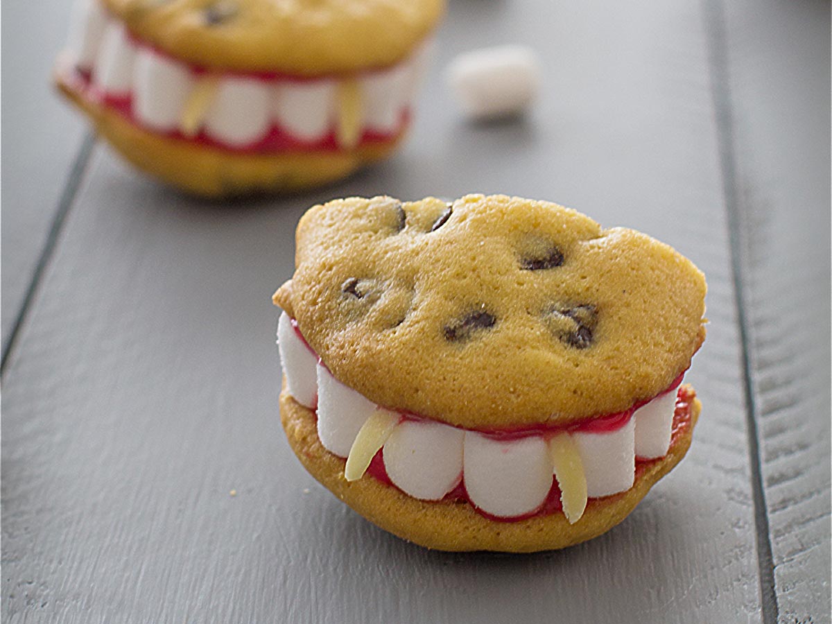 galletas vampiro de Halloween