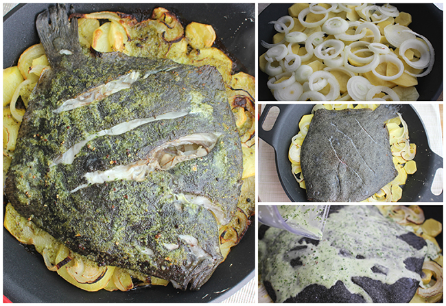 Rodaballo Al Horno Receta