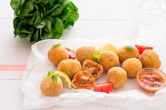 croquetas de sardinas en lata