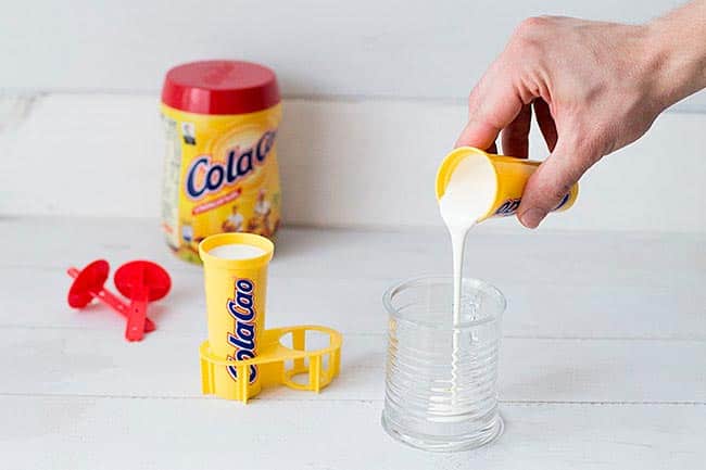 cola cao helados paso 1