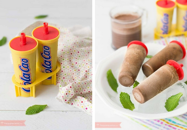 helados cola cao polos