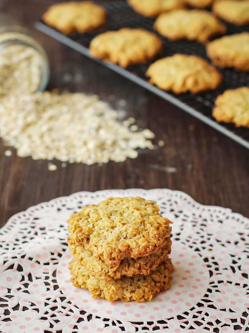 como hacer galletas de avena caseras