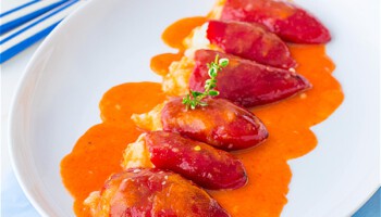 Piquillo peppers stuffed with cod recipe