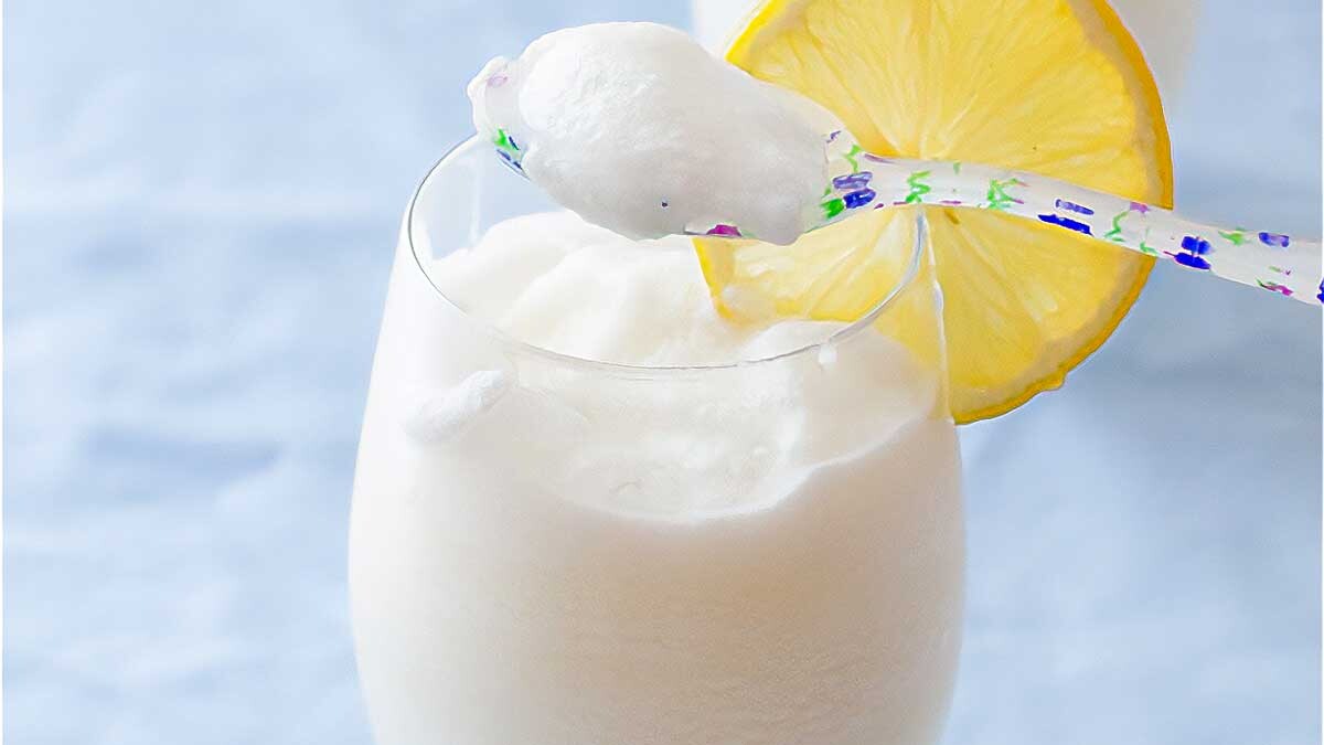 sorbete de limon al cava receta