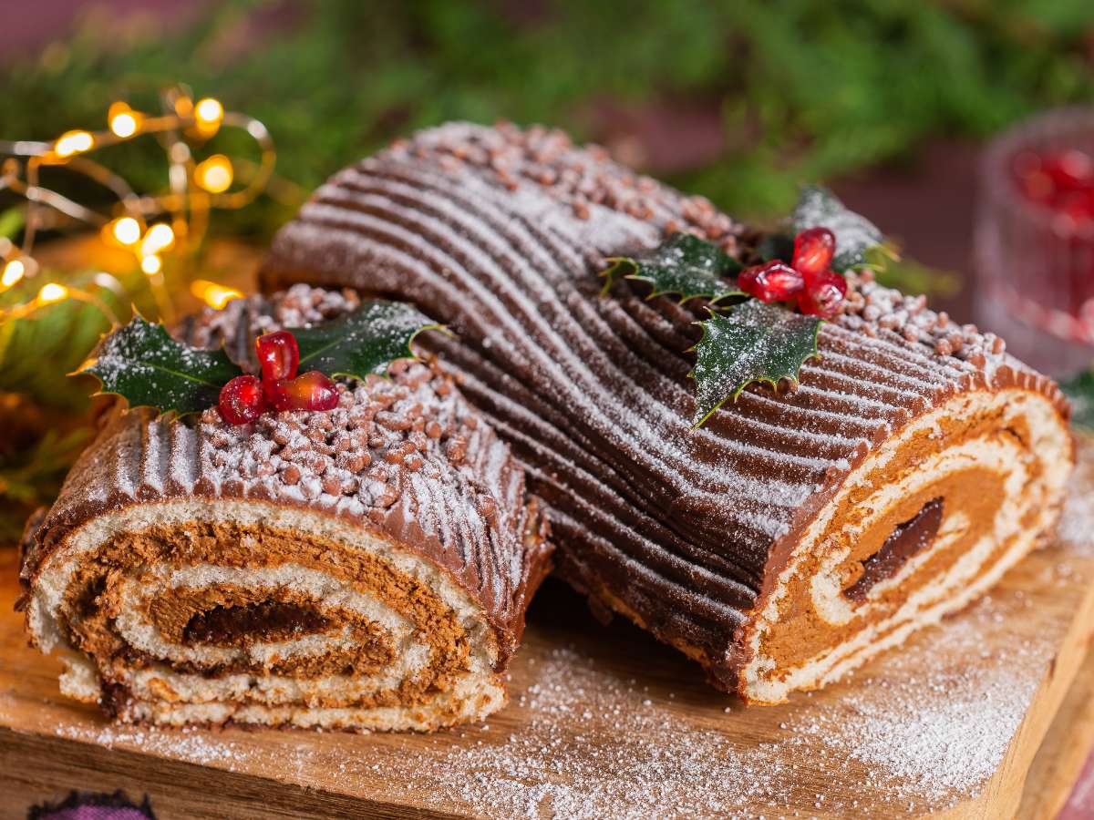 tronco de Navidad receta