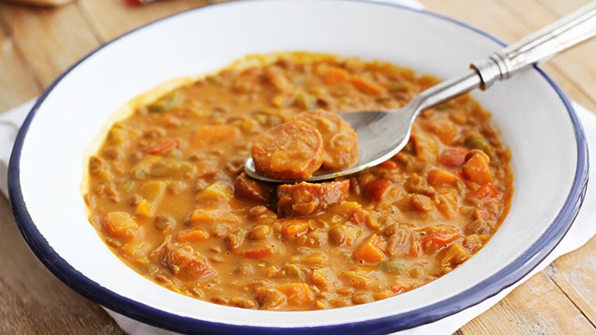 lentejas con chorizo caseras receta de la abuela