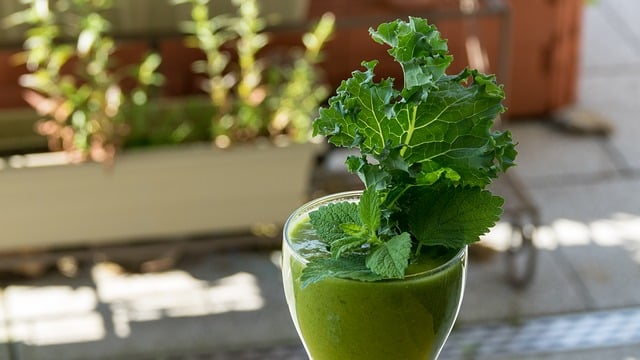 Batido de kale