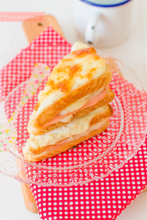 croque monsieur sandwich receta