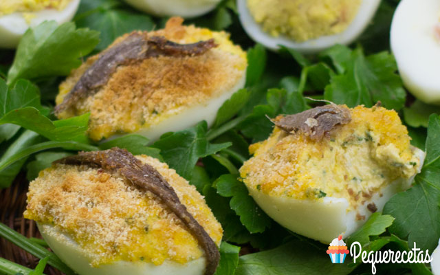 Cómo hacer huevos rellenos