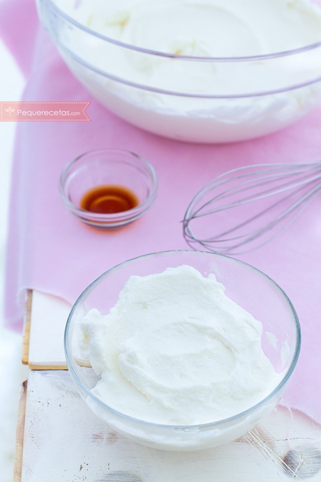 Como Hacer Crema Chantilly Paso A Paso Pequerecetas