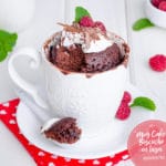Mug Cake bizcocho en taza receta