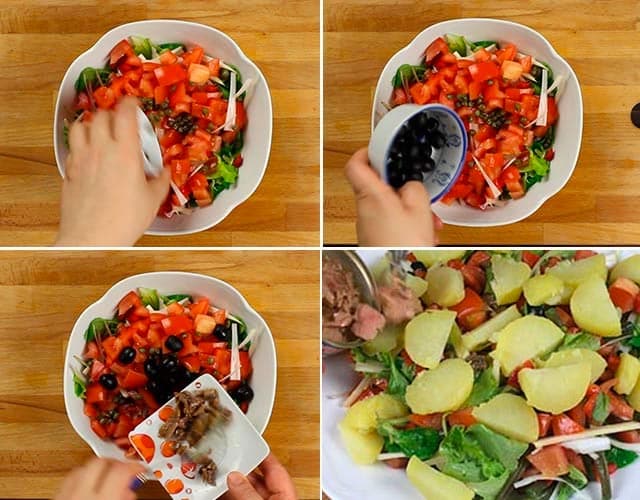 como hacer ensalada nicoise francesa niza