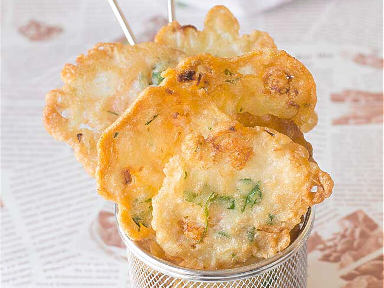 tortillitas de camarones receta autentica de Cádiz