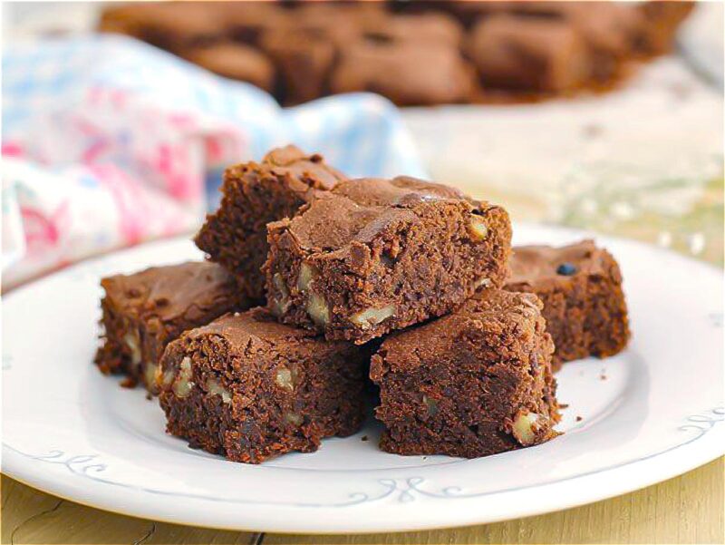 brownie casero receta