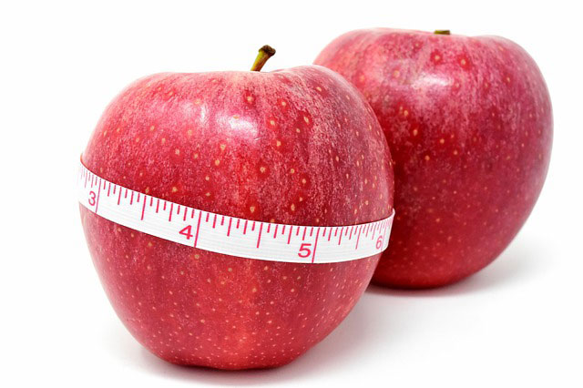 calorias de una manzana