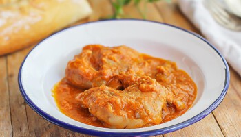 manitas de cerdo en salsa receta