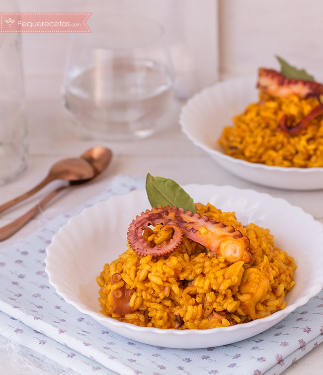 arroz con pulpo receta