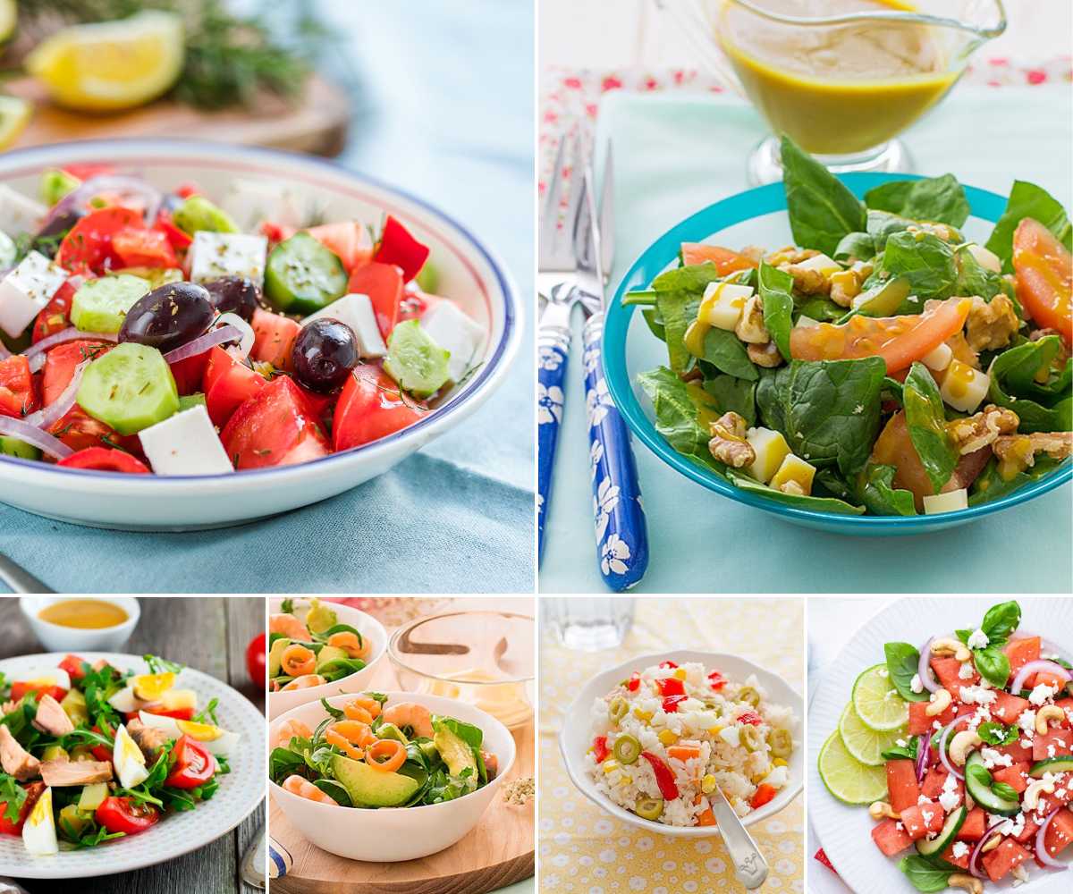 55 ensaladas de verano ligeras y fáciles