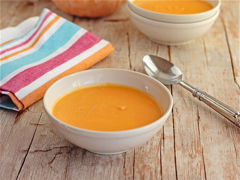 crema de calabaza receta