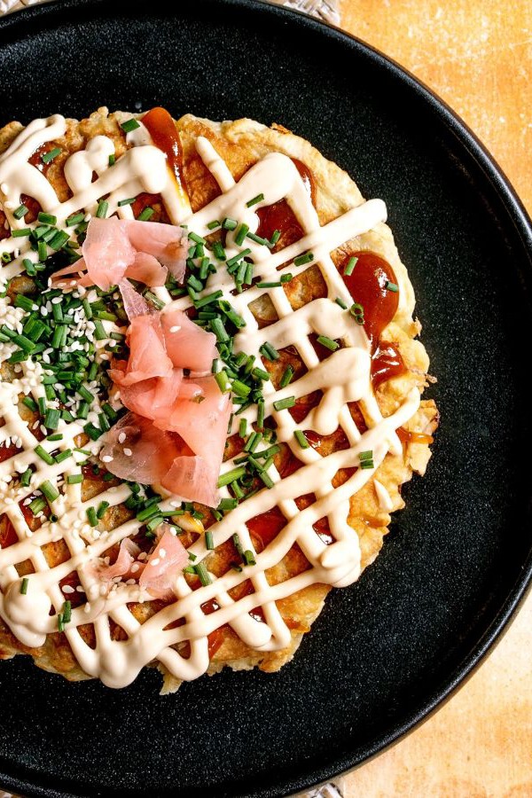 Okonomiyaki Receta Tortilla O Pizza Japonesa