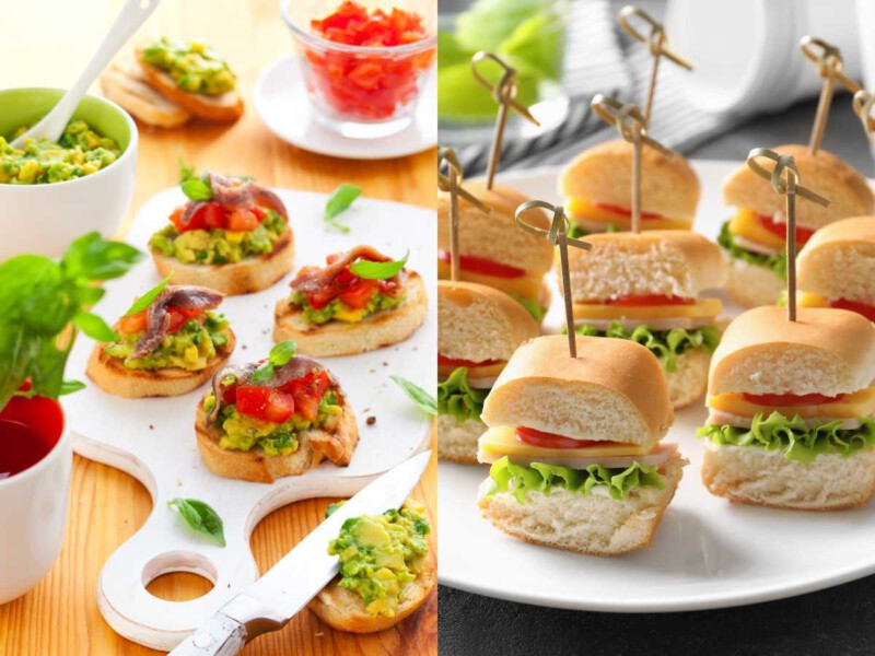 aperitivos para cumpleaños