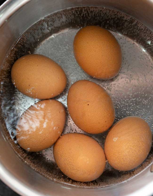 cocer huevos -
