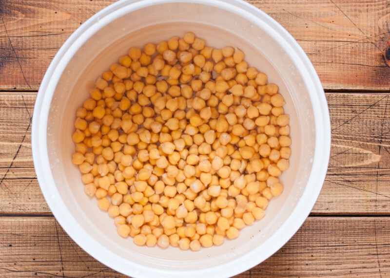 remojar garbanzos