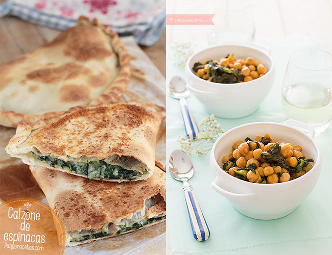 Recetas con espinacas de bote