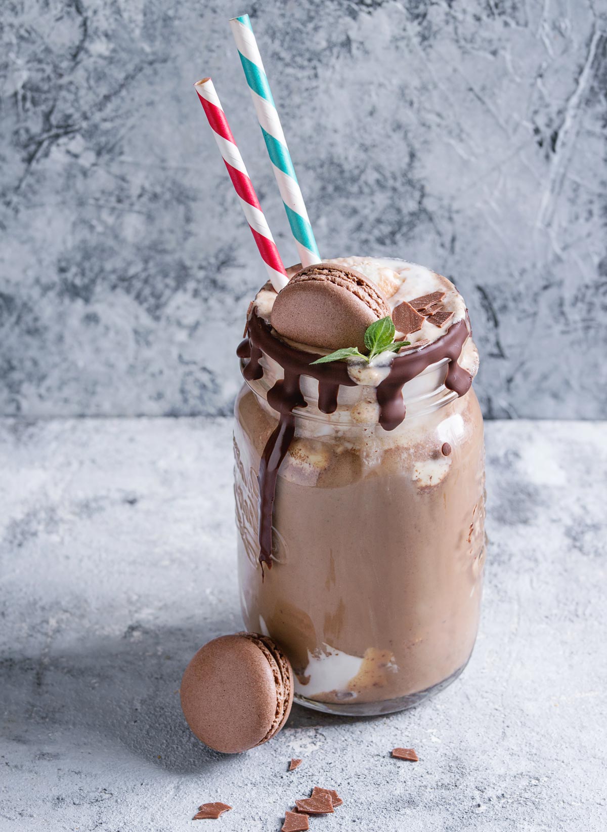 Batido de Chocolate con Helado