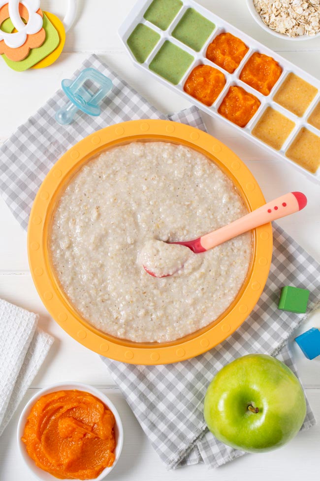 Cómo hacer papillas de cereales caseras. Pautas y consejos - Recetas para  mi bebé