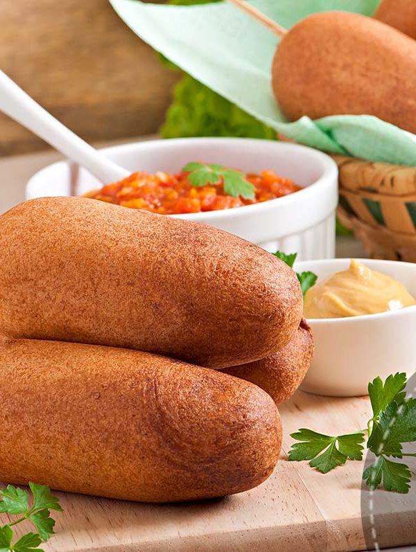 corn dog receta