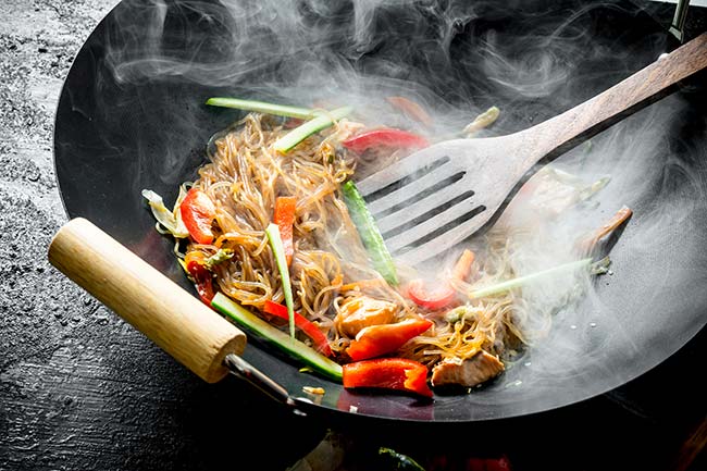 receta wok de verduras