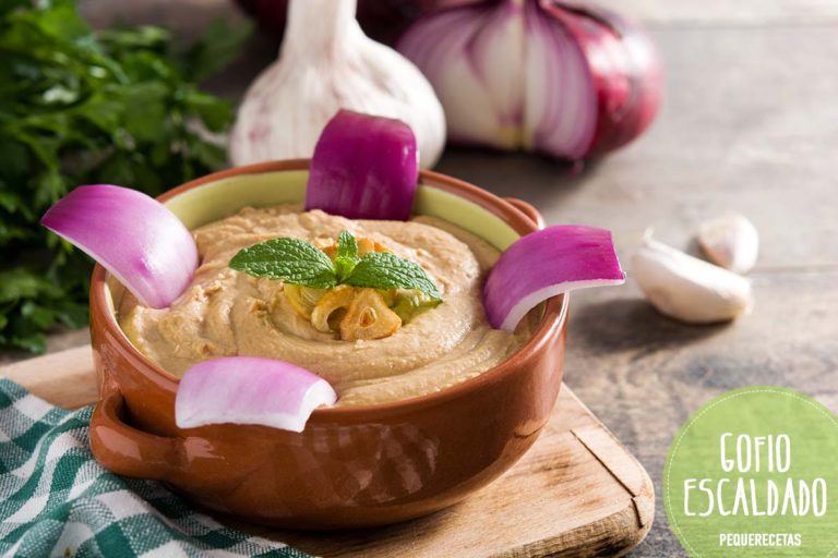 Receta de gofio escaldado